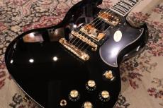 Epiphone 【黒金】SG Custom -Ebony- #25091526717 ≒3.26kg【お好みの弦高でセットアップ致します!】_8
