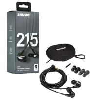 Shure SE215-K-A (ブラック) 高遮音性イヤフォン【即納可能】