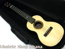 Antar コンサート アディロンダックスプルース/アフリカンブラックウッド 師走のウクレレ展出展モデル_5