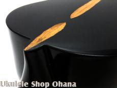 Antar コンサート アディロンダックスプルース/アフリカンブラックウッド 師走のウクレレ展出展モデル_15