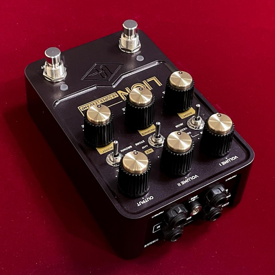 ギター Universal Audio UAFX Lion '68 Super Lead 期間限定新品特価】Universal Audio / UAFX Lion '68 Super Lead Amp