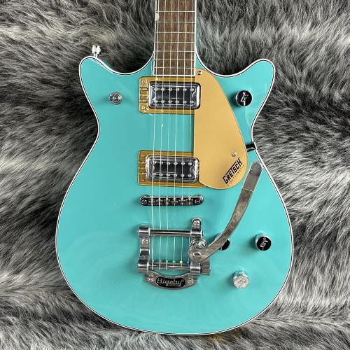 Gretsch G5232T Electromatic Double Jet FT with Bigsby Caicos Green