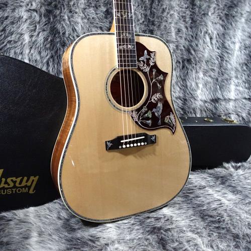 Gibson Hummingbird Custom Koa Antique Natural
