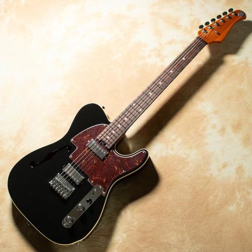 Kz Guitar Works Kz TL Trad 22 Semi-Hollow 2MH3 New Guinea Rosewood Top Black