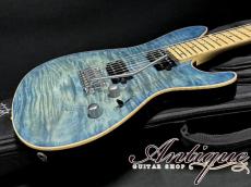 Sugi DS7M EM-EX /H-MAHO2P 2023 Sunny Day Blue w/Matching Head /Laminated Maple FB 3.89kg "Exotic Figured"_6