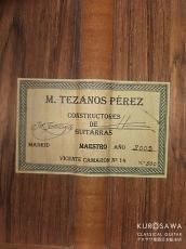 M.Tezanos Perez M.テサーノス・ペレス 2002年製 MAESTRO 松・ハカランダ(CSA)No.500【日本総本店2F 在庫品】_4