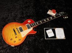 Gibson Custom Shop Japan Limited Murphy Lab 1960 Les Paul Standard Reissue Ultra Light Aged Dealer Select : Faded Cherry Ice Tea_6
