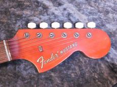Fender Mustang Competition Red "Matching Head" '69_5