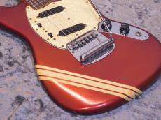 Fender Mustang Competition Red "Matching Head" '69_9