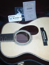 Martin CTM OM-45NSS / Custom Promo #4・Vertical Logo・Style 45 Abalone Trim and Rosette・Clear Finish Adirondack Spruce Top・Guatemalan Rosewood Side and Back【With Original Case】 2017年製_9