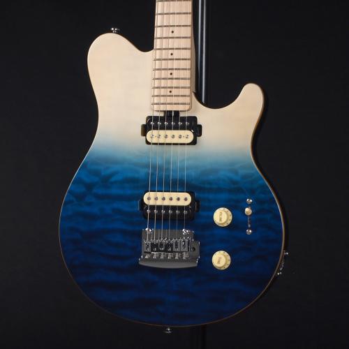 Sterling by MUSIC MAN SUB AX3QM SPB ~Spectrum Blue~【浜松の楽器店 SONIX】【全国どこでも送料無料】