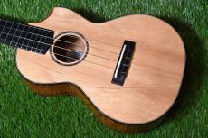 tkitki ukulele CTM-C14R H.koa B.C Sitka.S #1233
