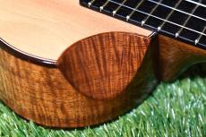 tkitki ukulele CTM-C14R H.koa B.C Sitka.S #1233_15