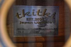 tkitki ukulele CTM-C14R H.koa B.C Sitka.S #1233_16