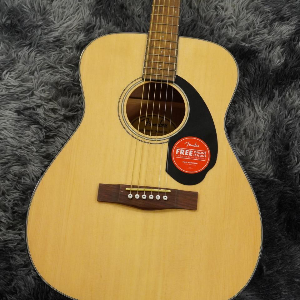 Fender CC-60S Concert Natural 【コンパクトボディ・アコ】【2025年製