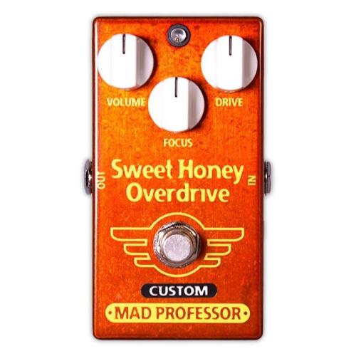 MAD PROFESSOR Sweet Honey Overdrive  CUSTOM Fat Bee mod 【CUSTOMシリーズ】【フェア開催中】