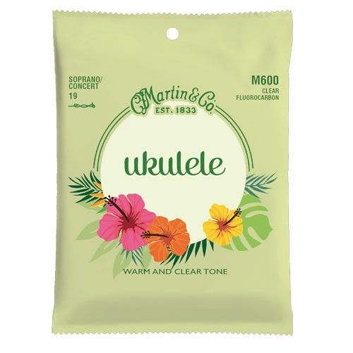 Martin クリアフロロカーボン 0191-0220 ソプラノ/コンサート M600ウクレレ弦