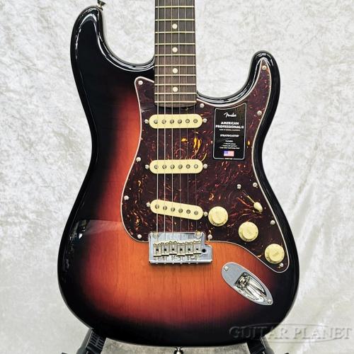 Fender American Professional II Stratocaster -3 Color Sunburst-【US25052302】【3.52kg】