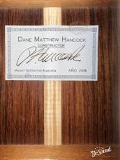 デーン・ハンコック　Dane M. Hancock トーレスモデル　2018年製_8