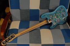 Honky Tonk Guitars ”Wayne" Blue Flower_2
