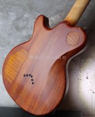 David Thomas McNaught Vintage Single Cut Light Tigers Eye Burst (Premium Diamond Flame)_6