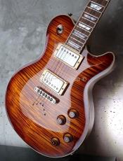 David Thomas McNaught Vintage Single Cut Light Tigers Eye Burst (Premium Diamond Flame)_7