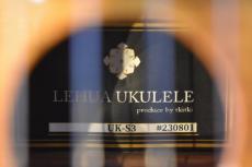 LEHUA UKULELE UK-S3 Soprano #230801_16