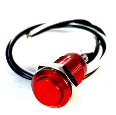 FU-Tone Tesi IDO Super M 10MM Metal Momentary Push Button Guitar Kill Switch RED/キルスイッチ/全国一律送料無料