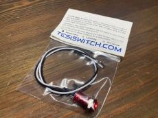 FU-Tone Tesi IDO Super M 10MM Metal Momentary Push Button Guitar Kill Switch RED/キルスイッチ/全国一律送料無料_6