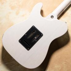 Kz Guitar Works Kz TL Trad Semi-Hollow 22 2H5 1P Korina See-Through White_5