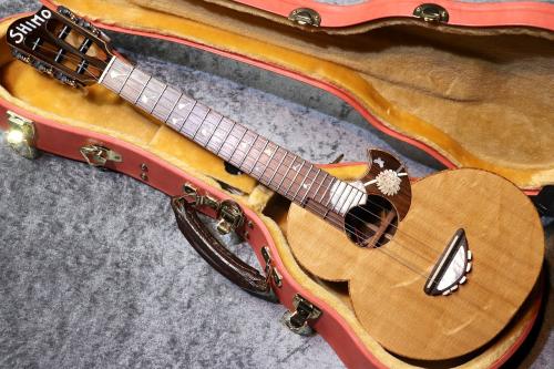 Shimo 【USED】Tampopo 【テナー】【"木"の醍醐味が満載】【国産ハンドメイド】【PU搭載】【池袋店在庫品】