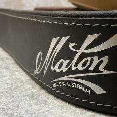 Maton Maton Original Leather Strap DLX Black【上質レザーストラップ】【プレゼントにも】_4