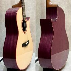 Morris 【現物動画あり】S-104 PH2 #2508014 【極上の銀目杢パープルハート】【限定12本】【残り極小数】_2